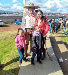 Don Miguel Herrero y familia de Rancho La herradura, invita a la afición a charreada de gala este 28 de noviembre en Chignahuapan, Puebla
