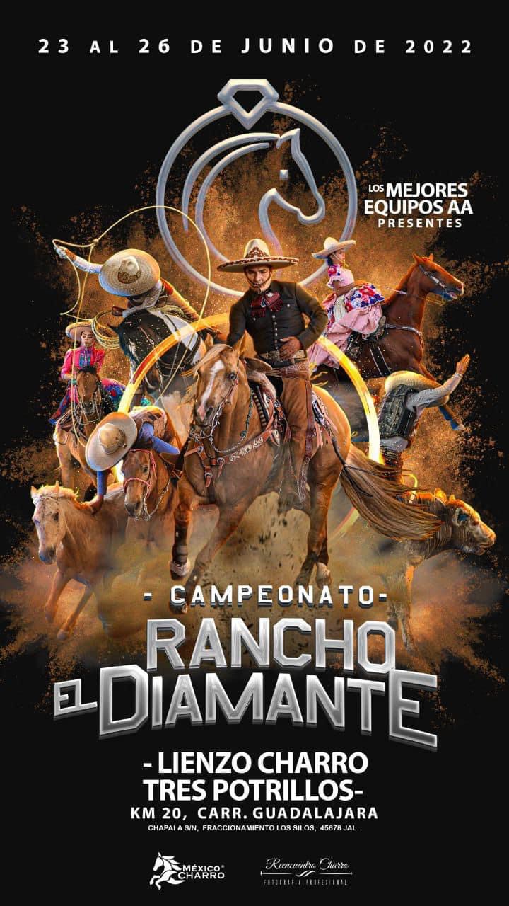 Flyer promocional Campeonato El Diamante