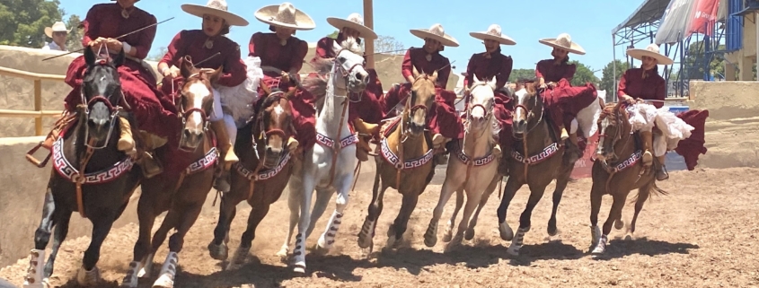 La escaramuza Charra del Desierto, logró el quinto lugar estatal de Durango.