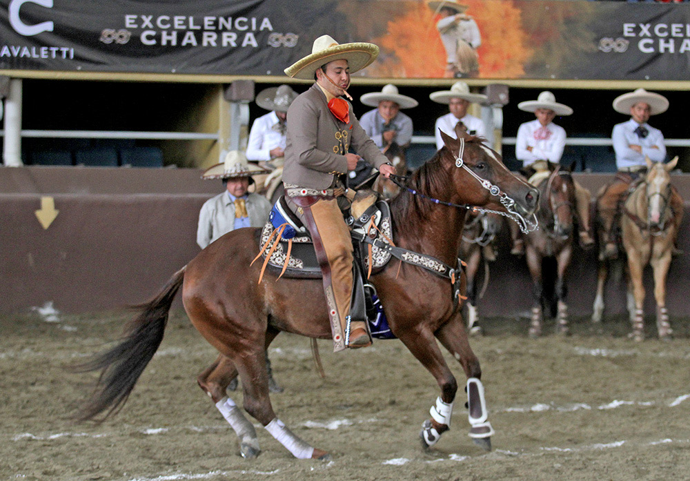 Manuel Sanabria logró los primeros 36 puntos en la cala de caballo de Ignacio León Ornelas "Tequila División del Norte"