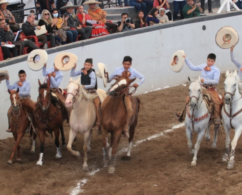 Clamorosa vuelta al ruedo de los campeones infantiles “A”, Rancho La Presita de Hidalgo