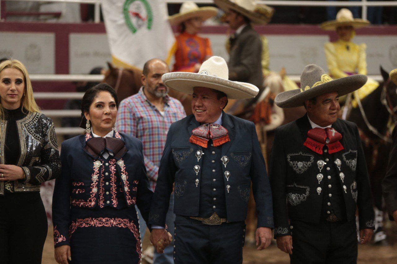 El Gobernador de Zacatecas, David Monreal, gran impulsor de este Congreso y Campeonato Nacional Charro Zacatecas 2022