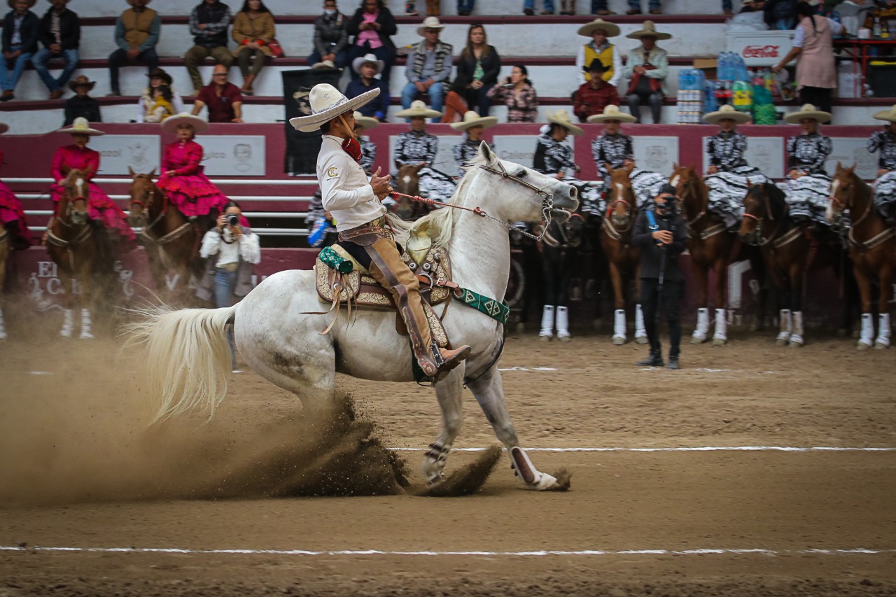 Martín García Gutiérrez presentó la cala de caballo de 38 puntos para Rancho Las Cuevas