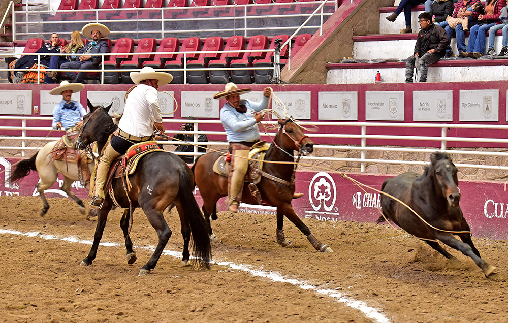 Roberto Guillermo Chávez Crosthwaite cumplió con un par de manganas a caballo para 48 tantos