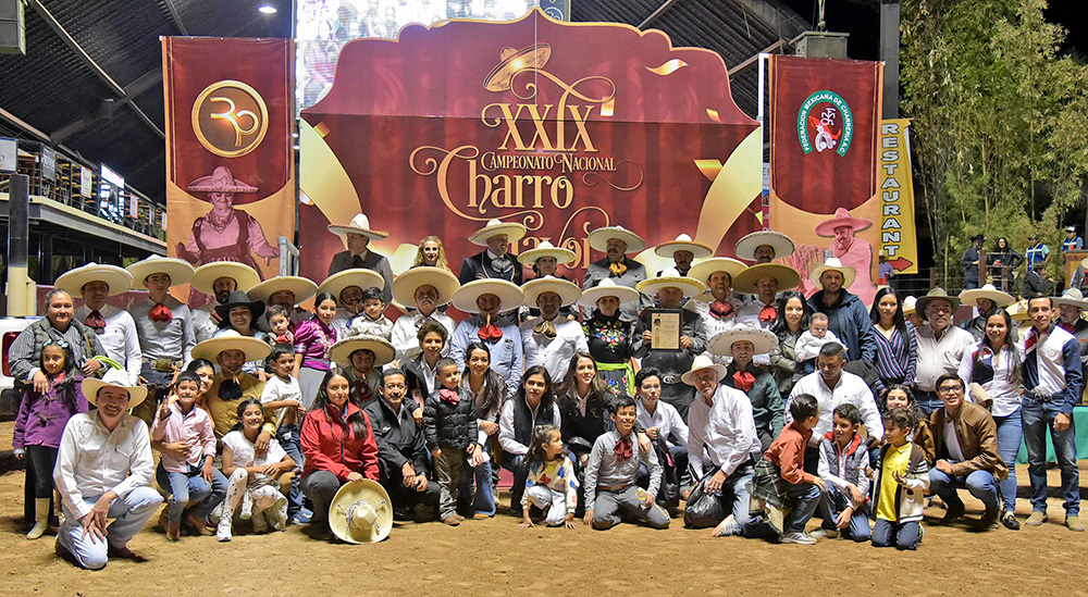 Premiación Regionales de San José Iturbide, tercer lugar equipos charros mayores