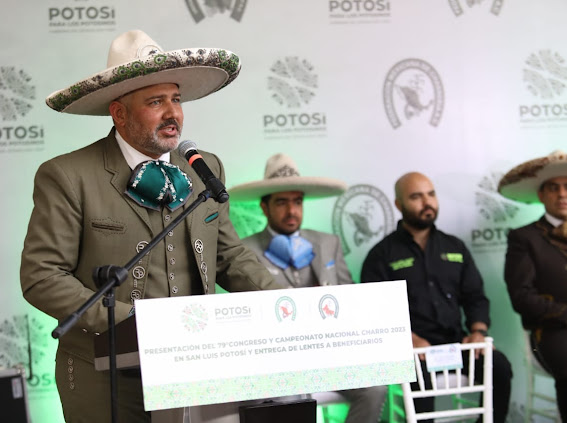 Beneplácito del ingeniero José Antonio Salcedo López ante la perspectiva de la realización del Congreso y Campeonato Nacional Charro en San Luis Potosí