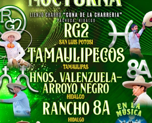 El cartel para el evento de Pachuca lo componen 4 de los mejores equipos charros del país