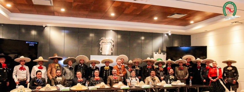 Nutrida asistencia tuvo la Junta Ordinaria de la Federación Mexicana de Charrería en el Palacio de Gobierno de Aguascalientes