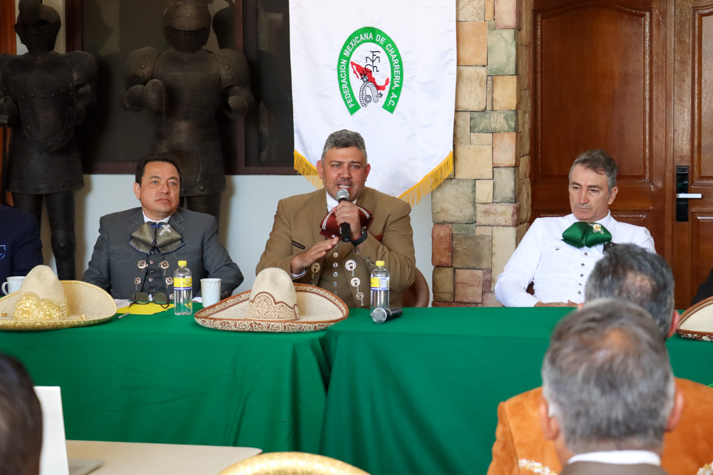 El Consejo Directivo Nacional confía en la capacidad del Gobierno de San Luis Potosí para cumplir sus compromisos para con la familia charra de México y los Estados Unidos