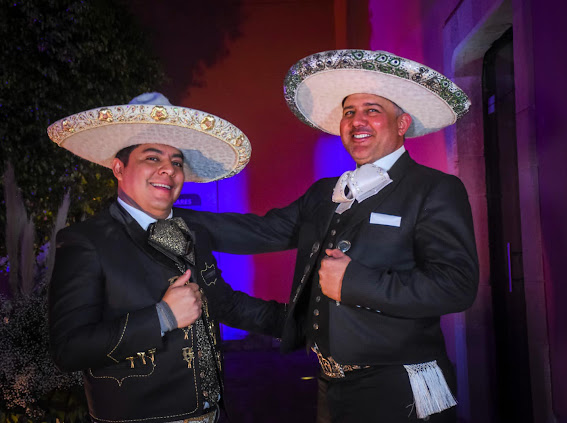 El Gobernador Ricardo Gallardo y José Antonio Salcedo, presidente de la Federación Mexicana de Charrería