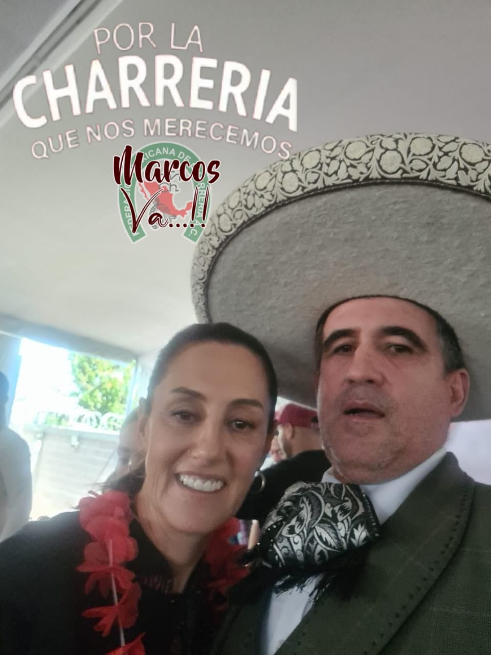 Claudia Sheinbaum y Marcos Ordoñez, coincidieron en el Estado de México.