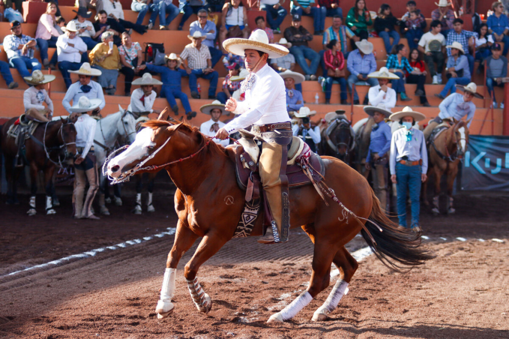 Fiel a su costumbre, Jesús Anaya Barrón presentó buena cala de caballo de 38 puntos para los Unidos de Hidalgo